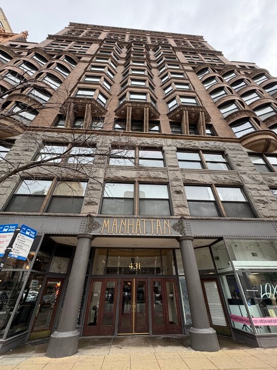 431 S Dearborn St in Chicago, IL - Foto de edificio