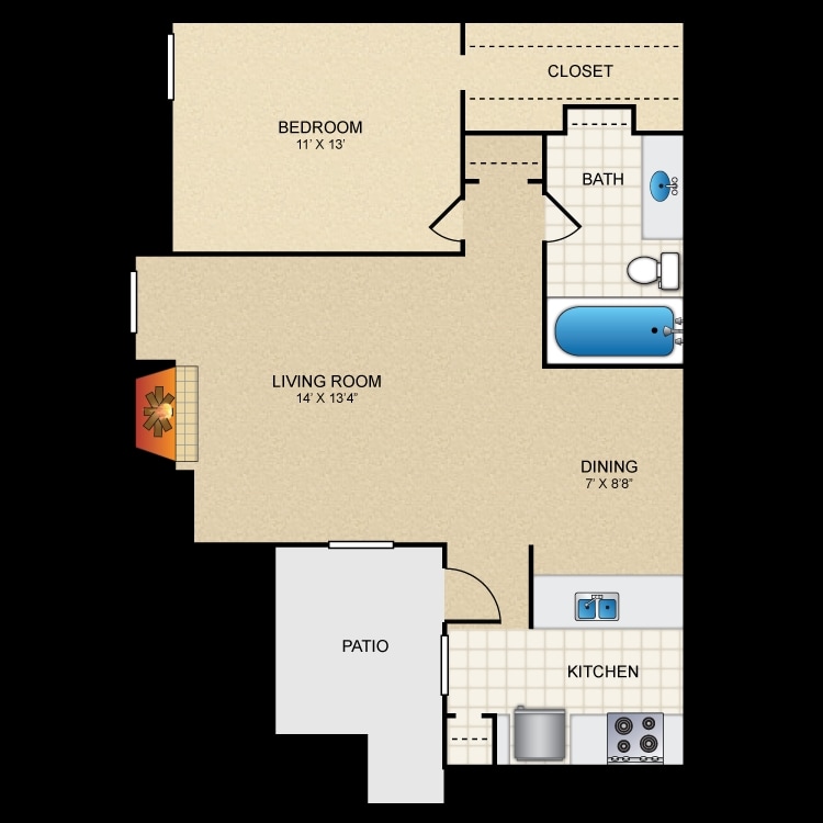 The Leighton Apartments in Plano, TX