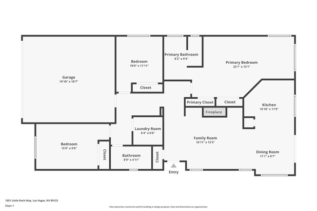 1051 Little Rock Way in Las Vegas, NV - Building Photo - Building Photo