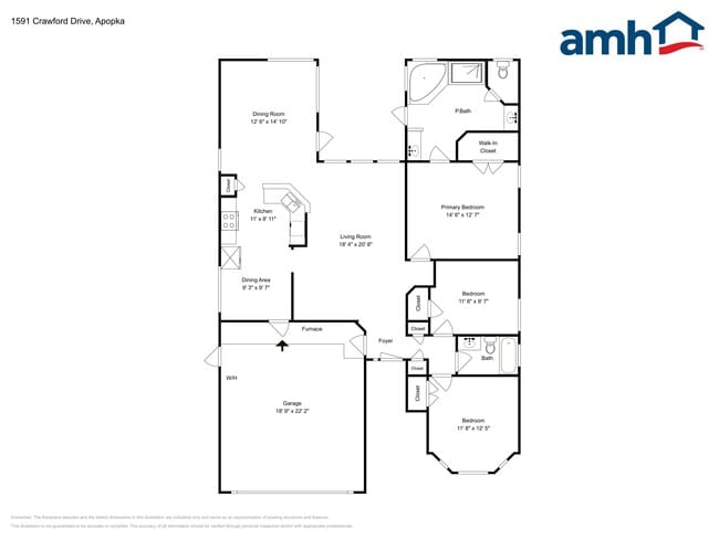 1591 Crawford Dr in Apopka, FL - Foto de edificio - Building Photo