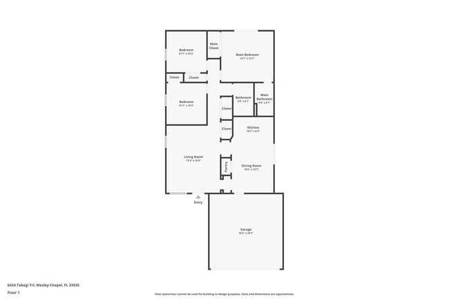 6434 Tabogi Trail in Wesley Chapel, FL - Foto de edificio - Building Photo