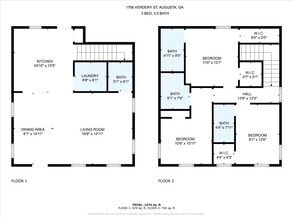 1706 Verdery St in Augusta, GA - Building Photo - Building Photo