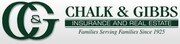 Property Management Company Logo Chalk & Gibbs Insurance and Real Estate