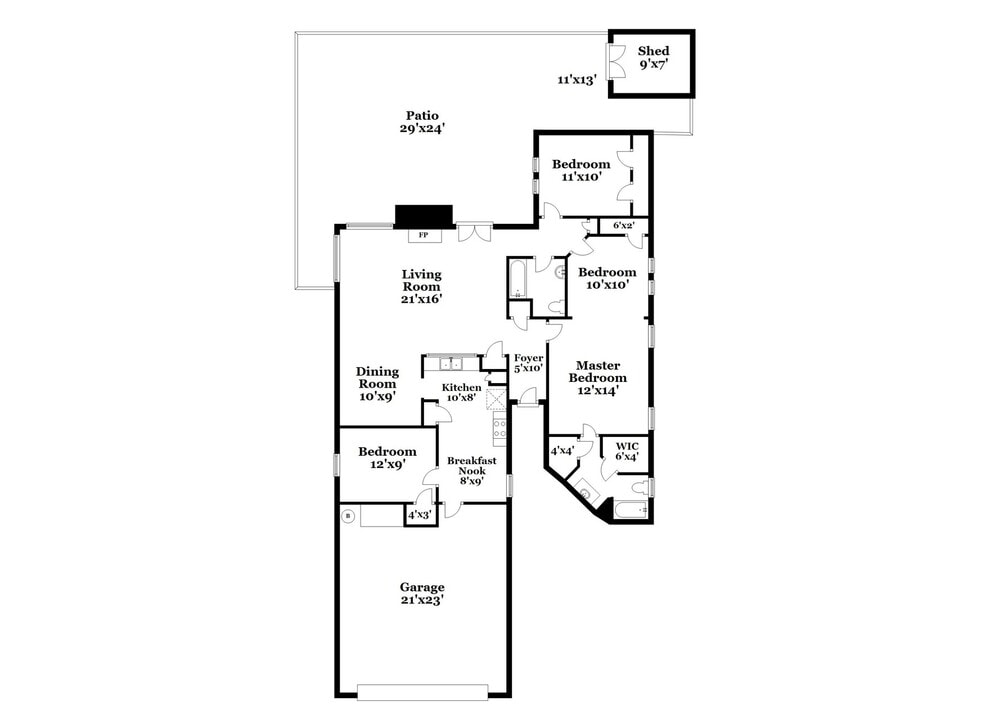 17422 Lobo Trail in Houston, TX - Foto de edificio