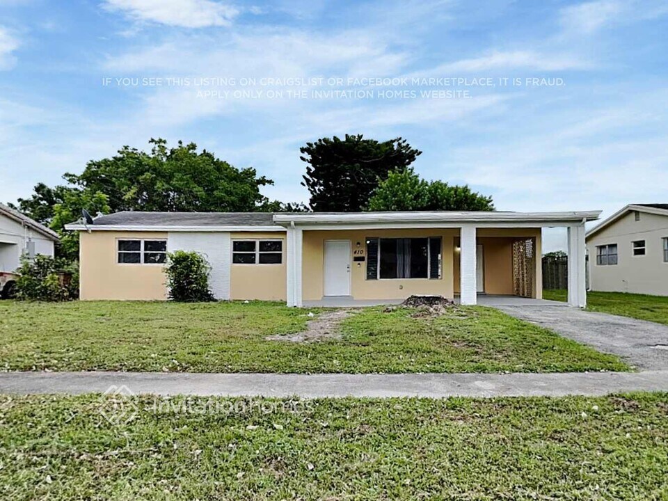 410 NW 40th St in Pompano Beach, FL - Building Photo