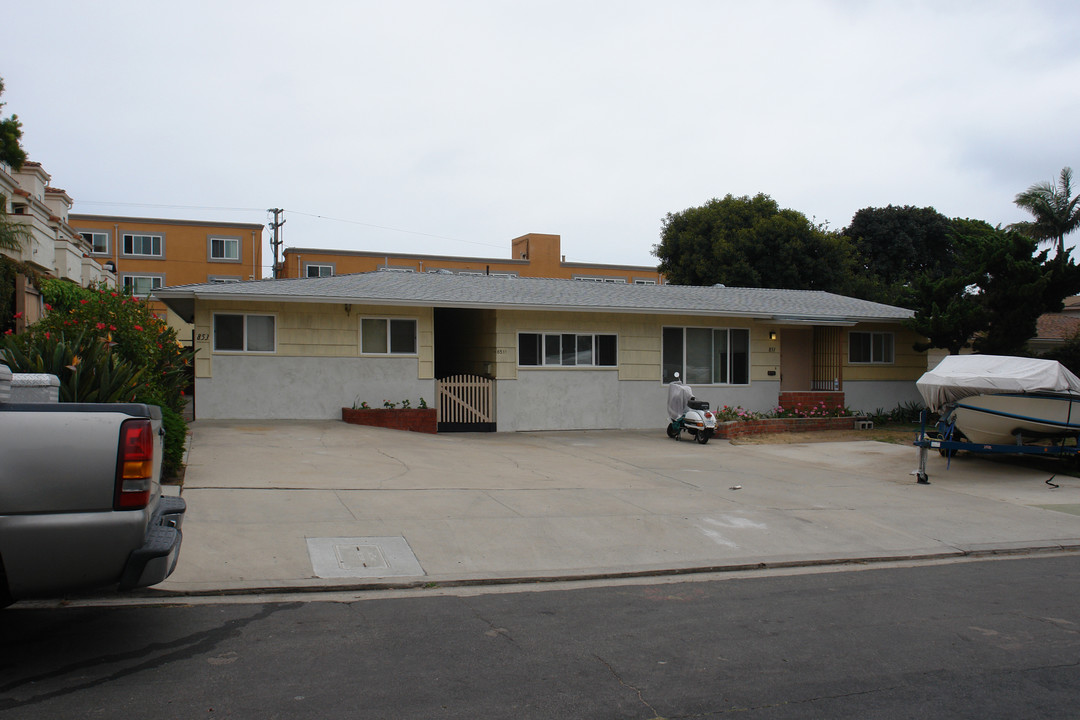 851-859 Agate St in San Diego, CA - Building Photo