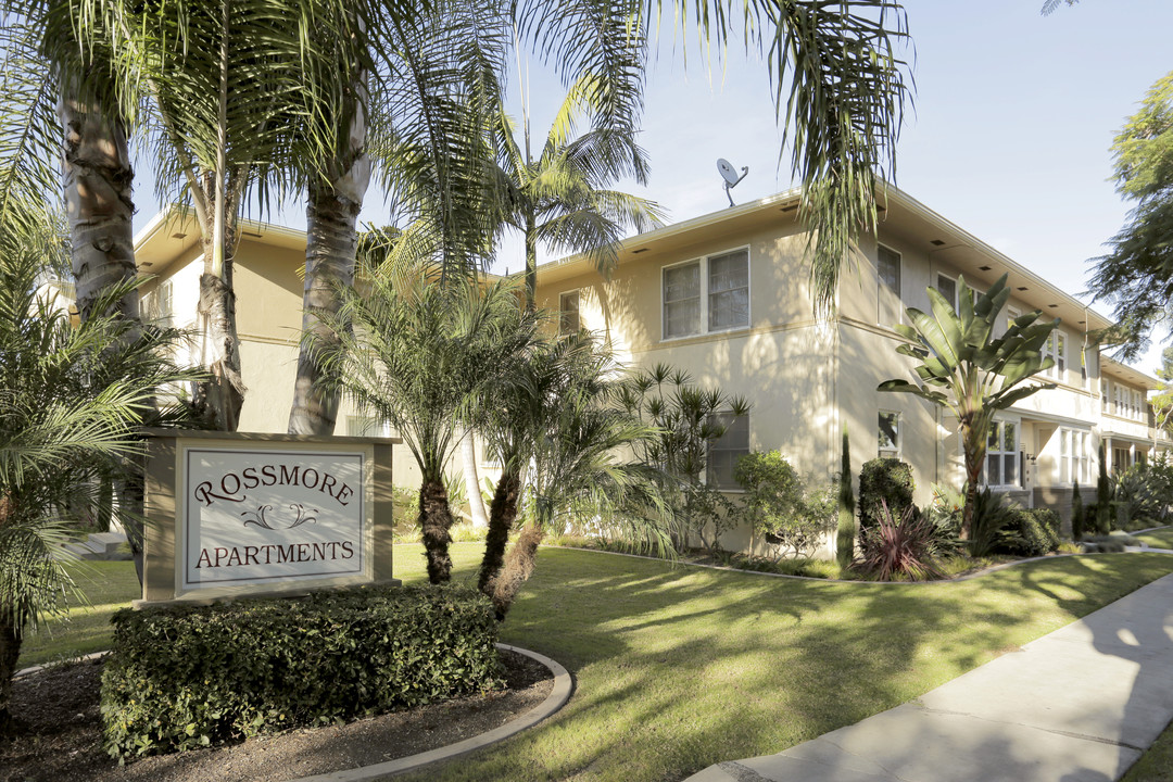 Rossmore Apartments in Long Beach, CA - Foto de edificio