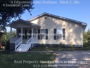 9 Edgemont Ln in Durham, NC - Building Photo - Building Photo