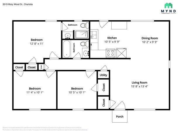 3519 Misty Wood Dr in Charlotte, NC - Building Photo - Building Photo