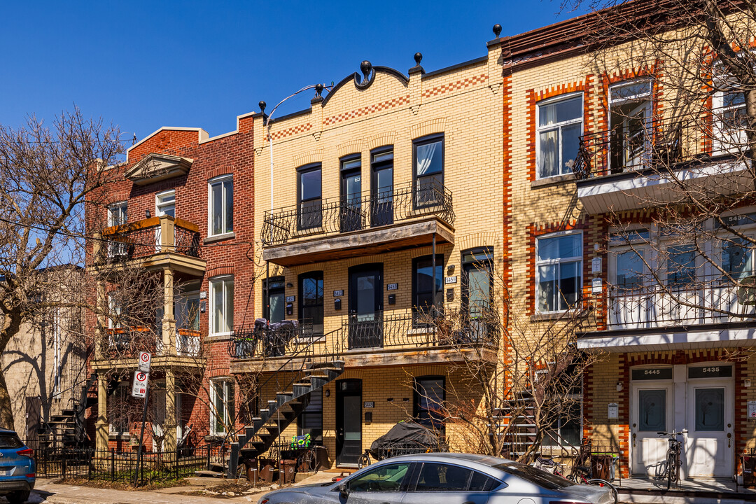 5447-5451 Chabot St in Montréal, QC - Building Photo