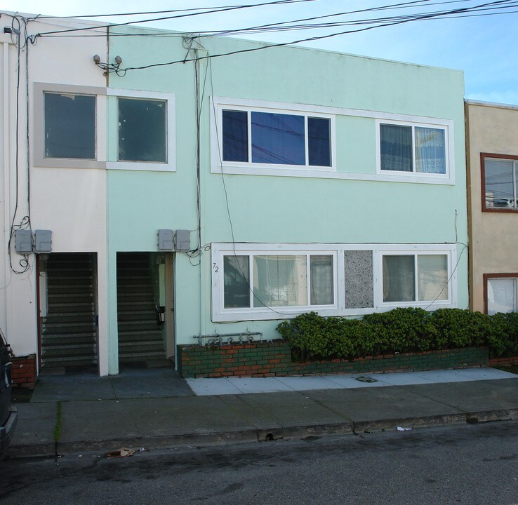 72 Garibaldi St in Daly City, CA - Building Photo