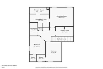 8024 Bach Dr in Indianapolis, IN - Building Photo - Building Photo