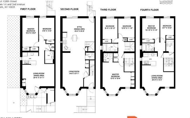 334 E 120th St in New York, NY - Building Photo - Floor Plan