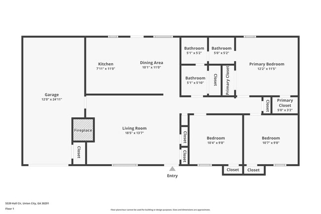 5539 Hall Cir in Union City, GA - Building Photo - Building Photo