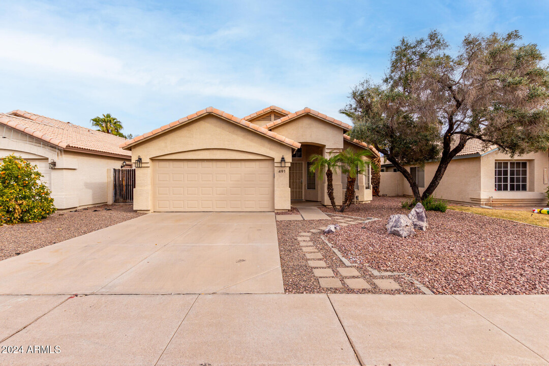 491 N Ocotillo Ln in Gilbert, AZ - Building Photo