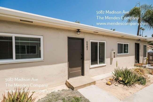 5082 Madison Ave in San Diego, CA - Building Photo - Building Photo