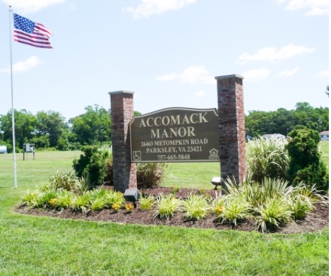 Accomack Manor in Parksley, VA - Building Photo