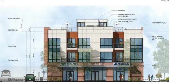 Le Glebe in Alexandria, VA - Foto de edificio