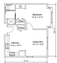 Creekside Apartments in Sioux Falls, SD - Building Photo - Floor Plan