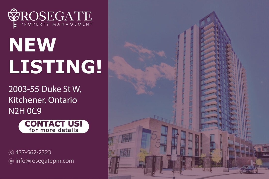 55 Duke St W in Kitchener, ON - Building Photo
