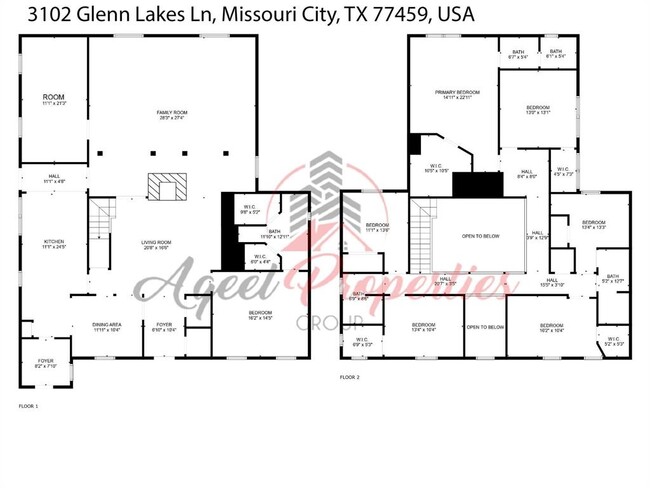 3102 Glenn Lakes Ln in Missouri City, TX - Foto de edificio - Building Photo