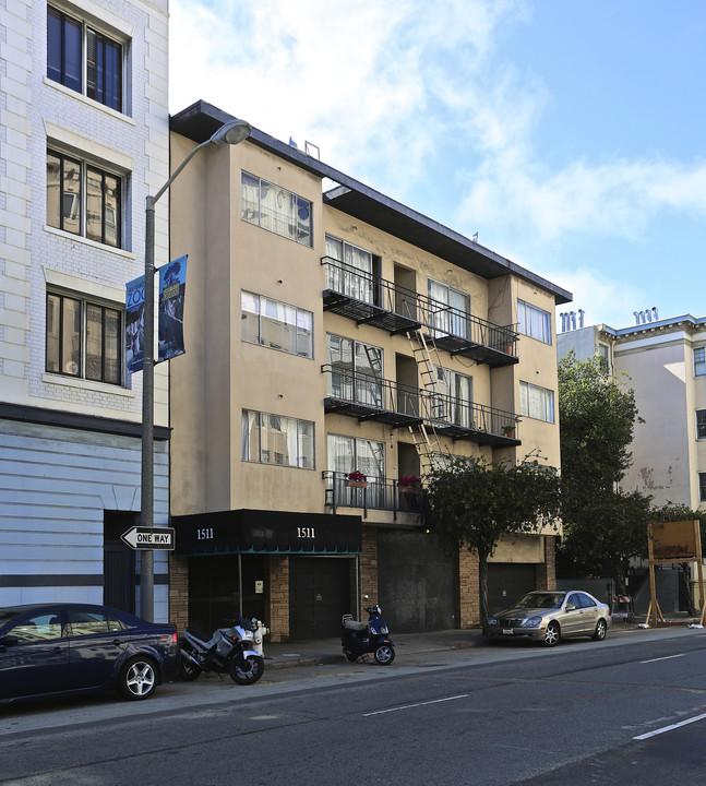 1511 Gough St in San Francisco, CA - Building Photo