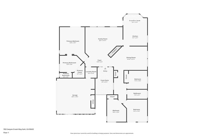 702 Canyon Creek Way in Galt, CA - Foto de edificio - Building Photo
