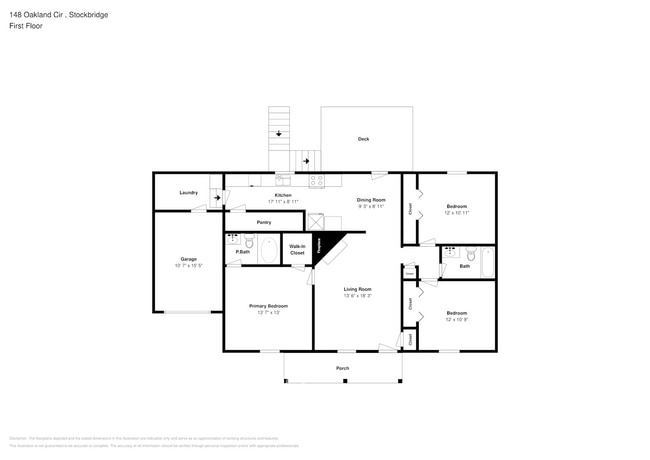 148 Oakland Cir in Stockbridge, GA - Building Photo - Building Photo