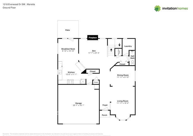 1218 Everwood Dr SW in Marietta, GA - Building Photo - Building Photo