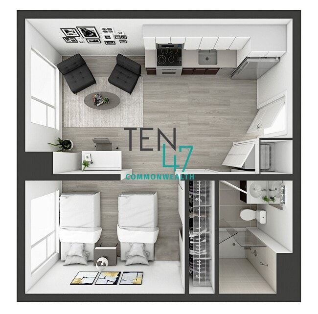 1047 Commonwealth Ave, Unit S9 in Boston, MA - Building Photo - Building Photo