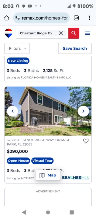 3268 Chestnut Ridge Way in Orange Park, FL - Foto de edificio
