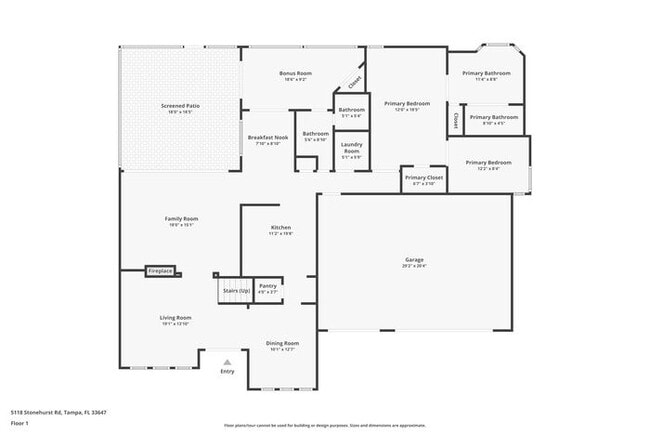 5118 Stonehurst Rd in Tampa, FL - Building Photo - Building Photo