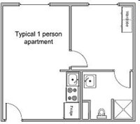 Stiles Hall in Philadelphia, PA - Foto de edificio - Floor Plan