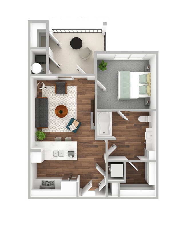 Cypress Creek at Stoney Ridge in Del Valle, TX - Foto de edificio - Floor Plan