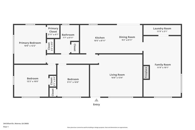 344 Dillard Dr in Monroe, GA - Building Photo - Building Photo