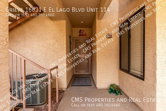 property at 16631 E El Lago Blvd