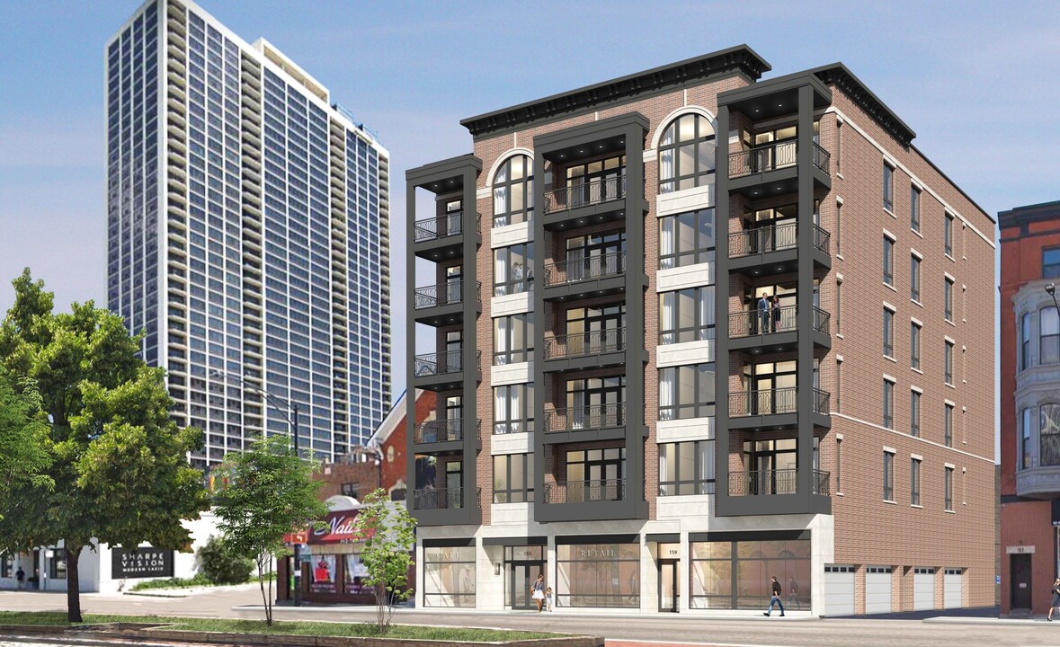159 W North Ave in Chicago, IL - Building Photo