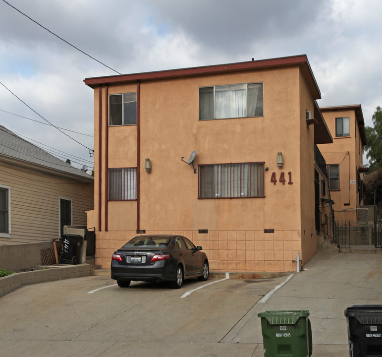 441-443 Solano Ave in Los Angeles, CA - Foto de edificio