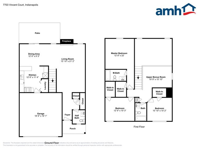 7703 Vincent Ct in Indianapolis, IN - Foto de edificio - Building Photo