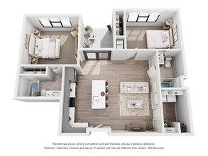 Elevate Town Center in Waynesboro, VA - Foto de edificio - Floor Plan