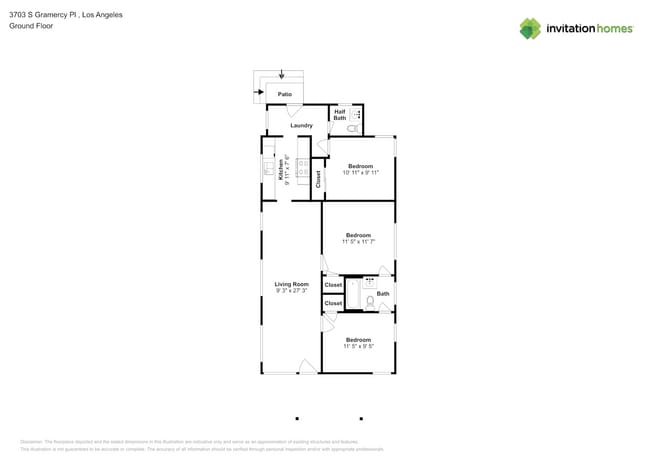 3703 S Gramercy Pl in Los Angeles, CA - Foto de edificio - Building Photo