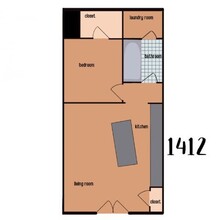 Midtown Square in Nashville, TN - Foto de edificio - Floor Plan