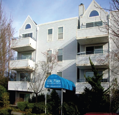 Alki Place Apartments in Seattle, WA - Building Photo