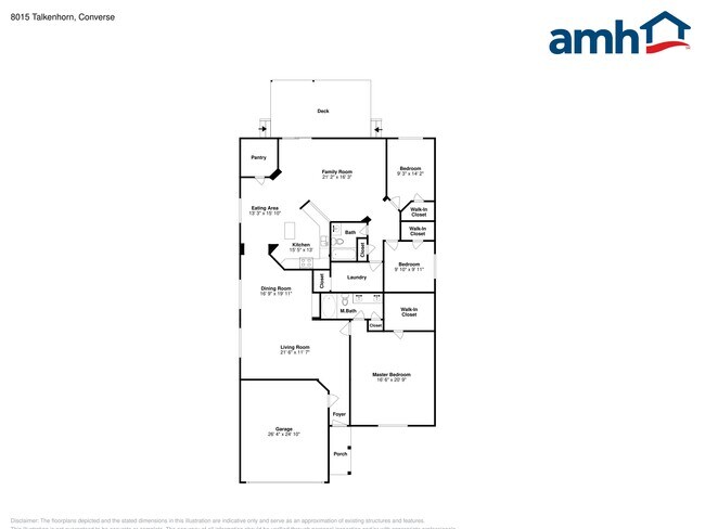 8015 Talkenhorn in Converse, TX - Building Photo - Building Photo