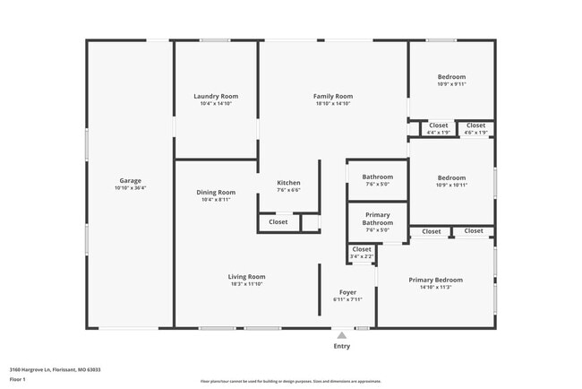 3160 Hargrove Ln in Florissant, MO - Building Photo - Building Photo