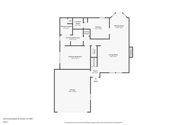 2216 Crestmeadow St in Denton, TX - Building Photo - Building Photo