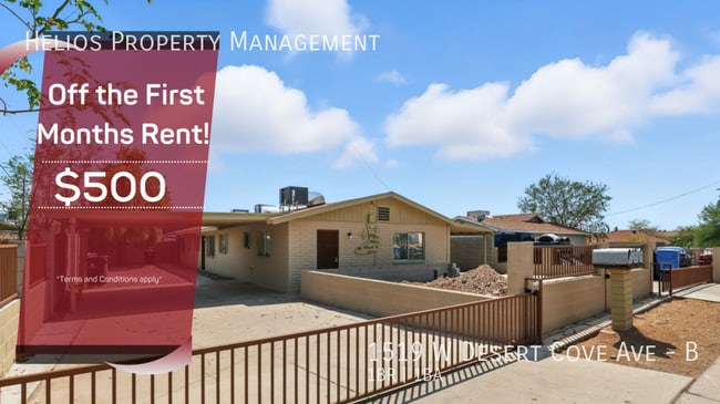 property at 1519 W Desert Cove Ave