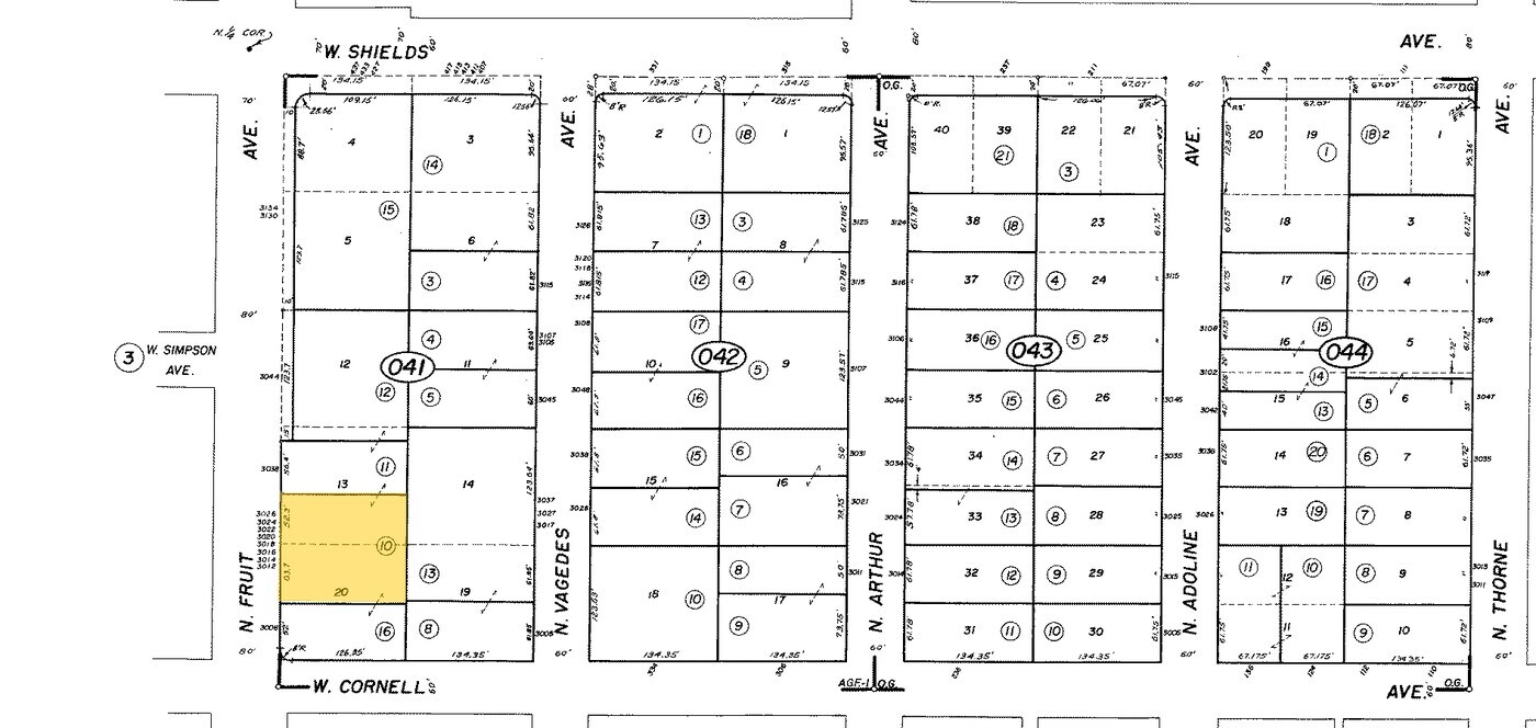 Fruit Apartments in Fresno, CA - Foto de edificio