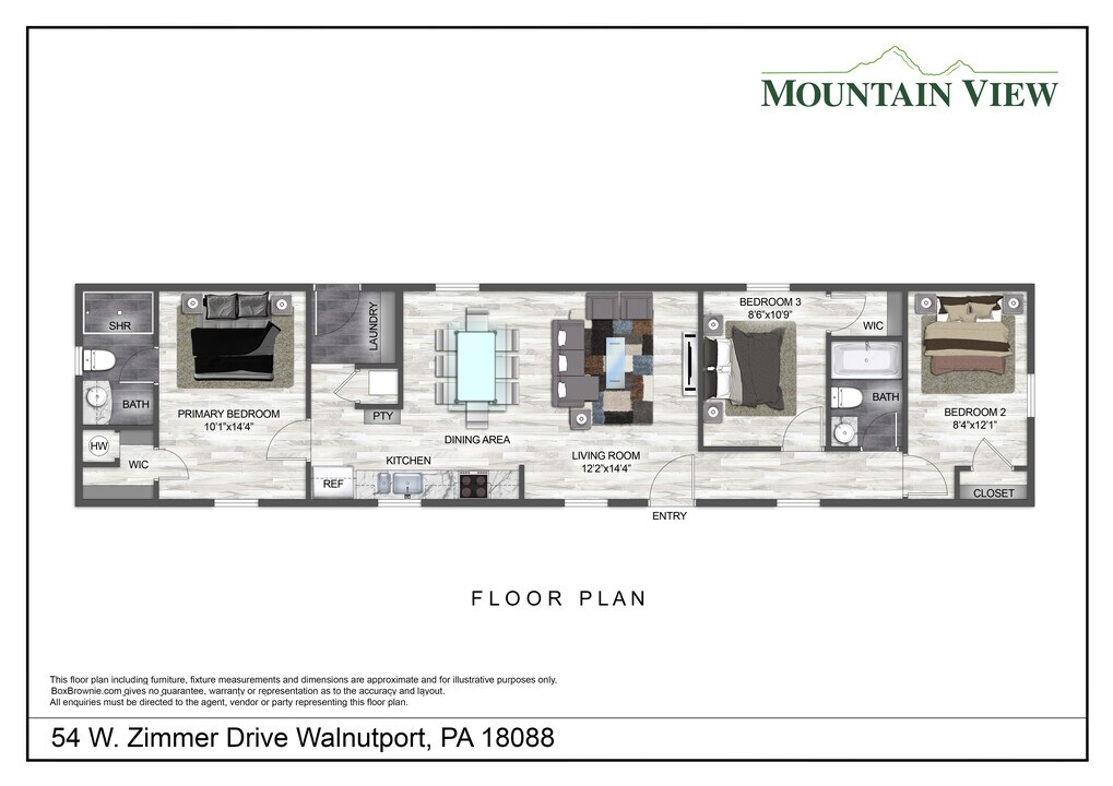 54 Zimmer Dr W in Walnutport, PA - Building Photo