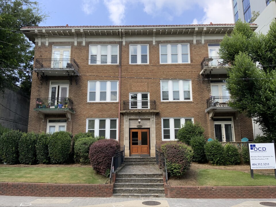 Belvedere House Apartments in Atlanta, GA - Building Photo